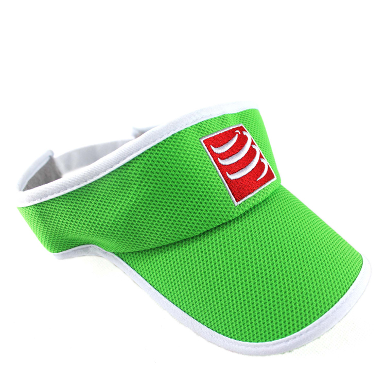 速干透氣跑步空頂帽定制