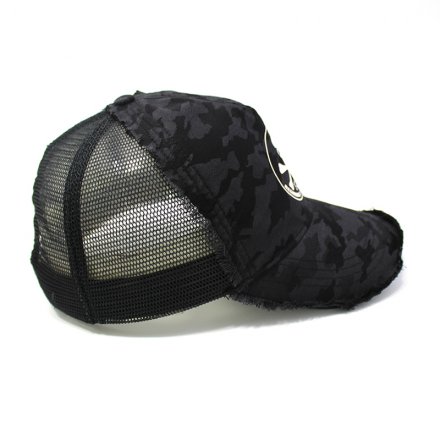 磨邊洗水網帽定制