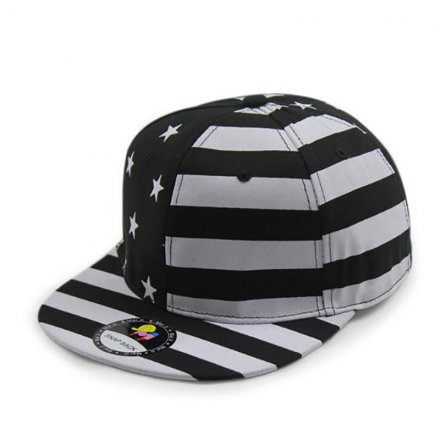 歐美印花鴨舌帽定制