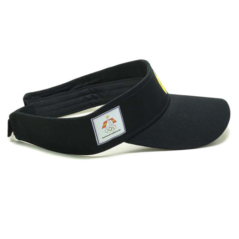 印花遮陽跑步空頂帽定制