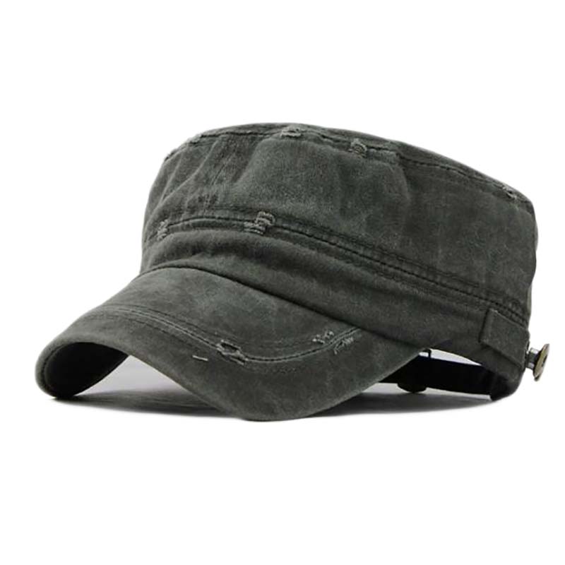 平頂軍帽訂做打樣-定做平頂軍帽