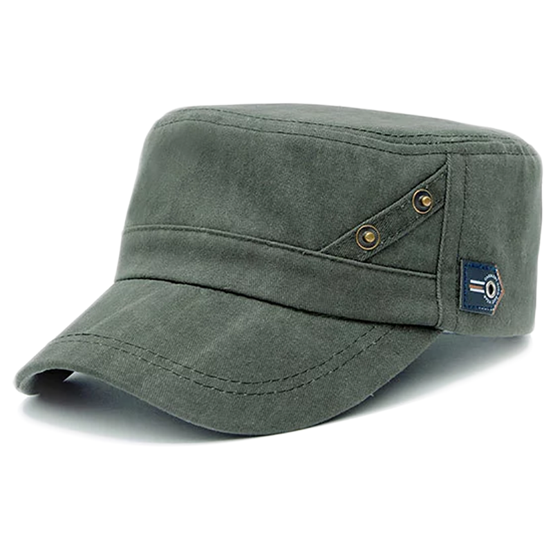 訂做潮流洗水軍帽-軍帽定制廠家