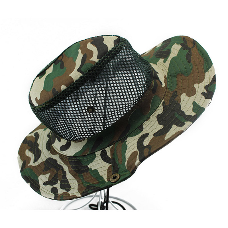 戶外漁夫軍帽定制-戶外軍帽定制廠家