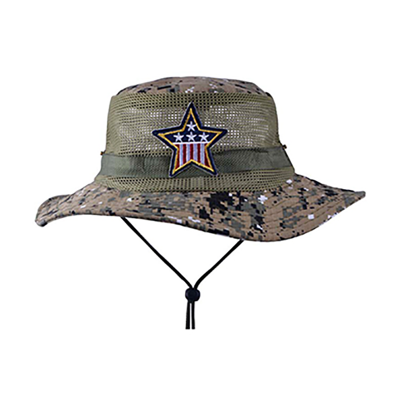戶外軍訓網帽定制-軍訓帽子廠家