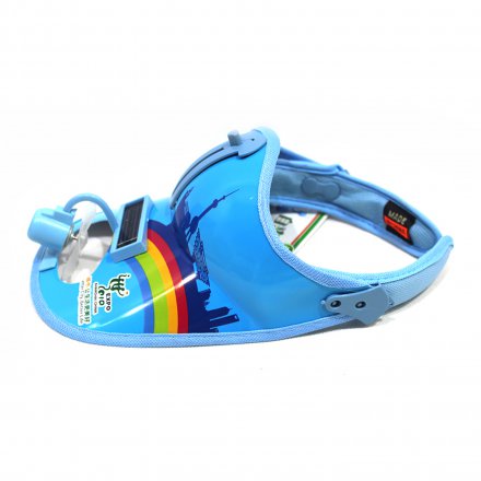 夏季風(fēng)扇膠片帽批發(fā)定制