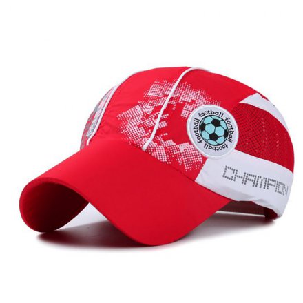 足球活動繡花兒童帽定制