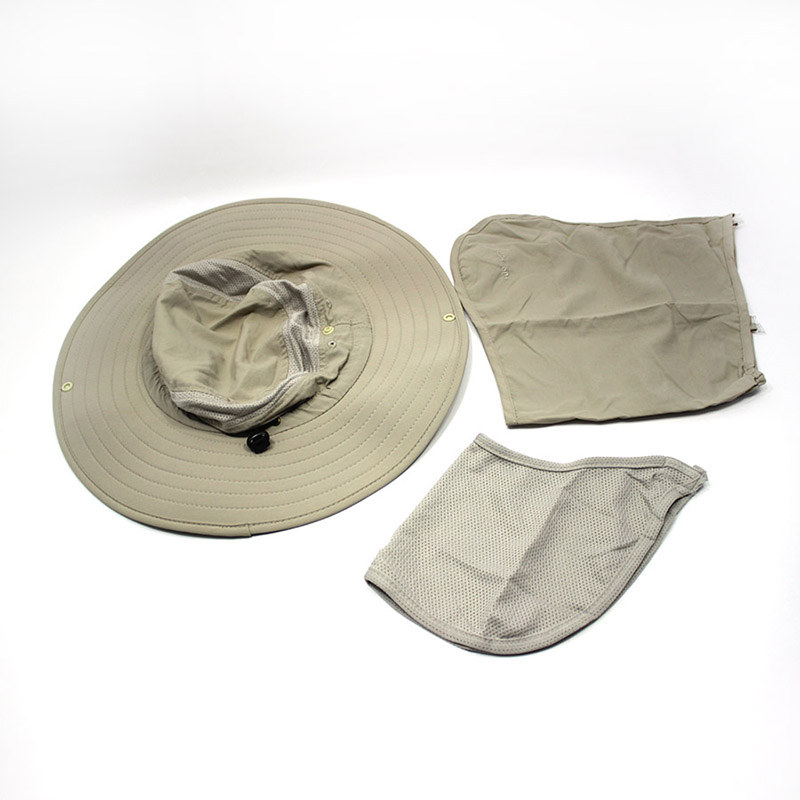 防塵方式釣魚帽訂制-釣魚帽訂制打樣