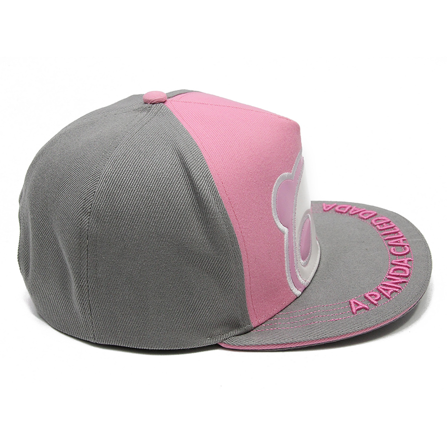 夏季卡通平沿學生帽定做