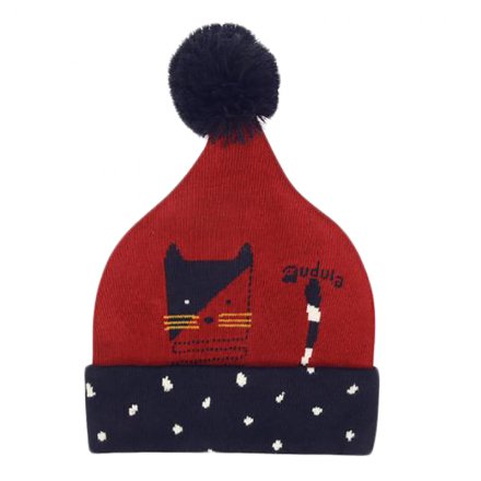 提花針織親子帽定制