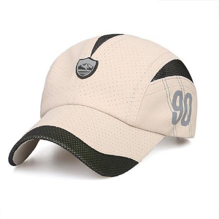 運動駁片薄料太陽帽定制