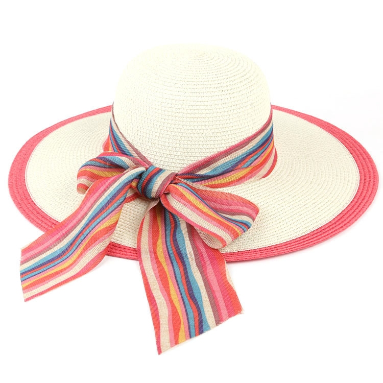 精美女士草帽定制-草帽生產(chǎn)廠家