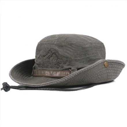 寬檐防曬牛仔洗水帽定制