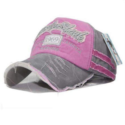 刺繡磨邊洗水帽定制