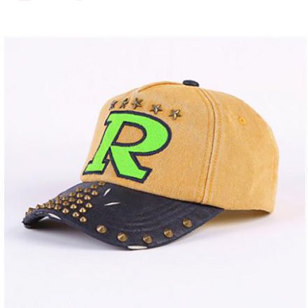 朋克風運動鉚釘棒球帽定制