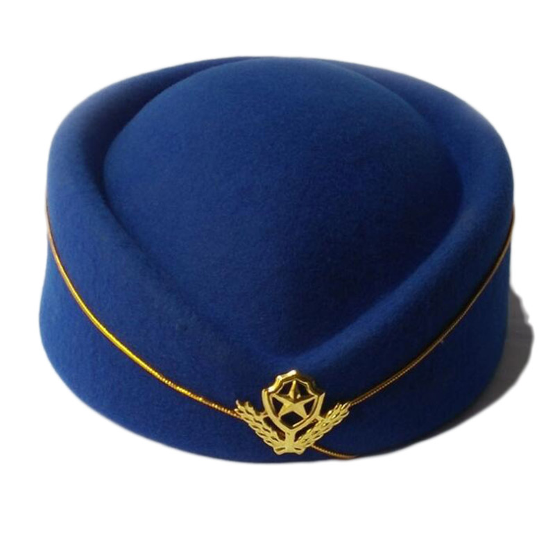 純棉空姐帽定制-空姐帽訂制廠家