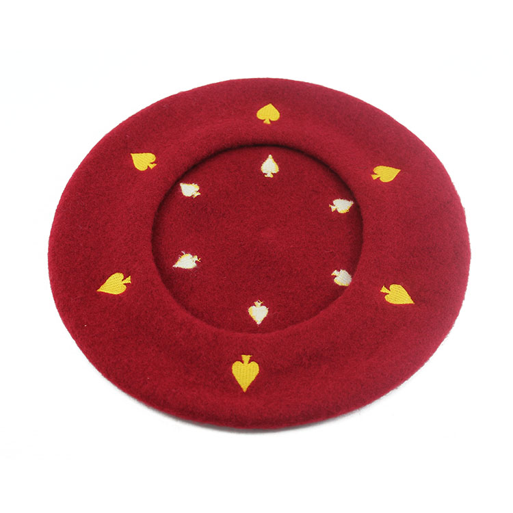 訂做時(shí)尚個(gè)性貝雷帽-廣東貝雷帽廠家