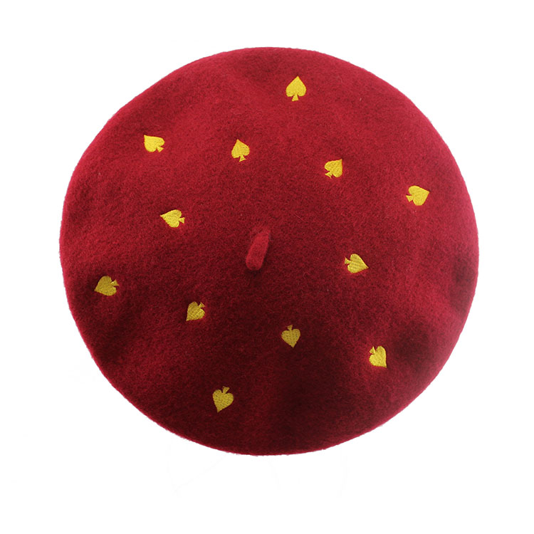 訂做時(shí)尚個(gè)性貝雷帽-廣東貝雷帽廠家