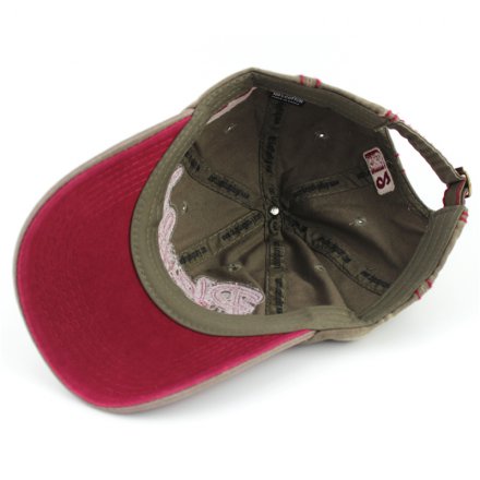 刺繡套色六頁帽定制