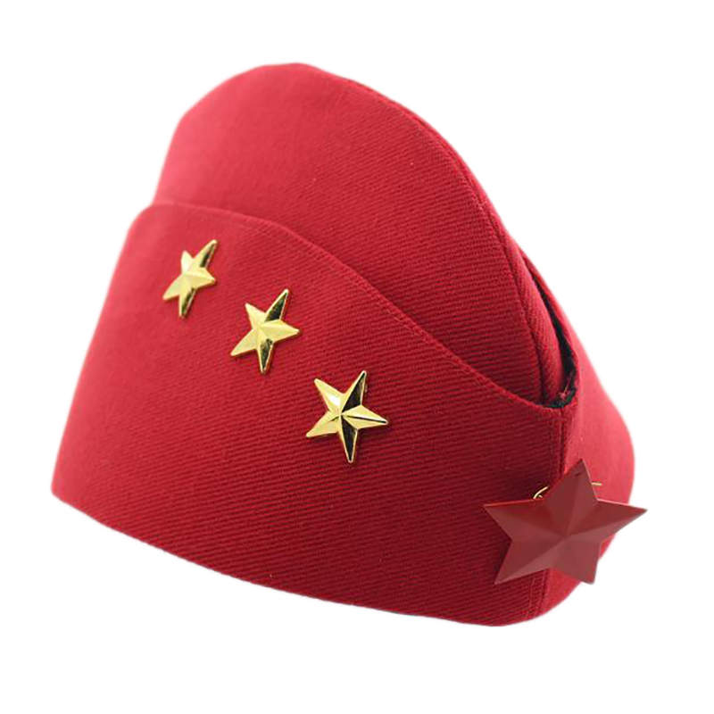 時(shí)尚空姐帽定制-空姐帽廠家打樣